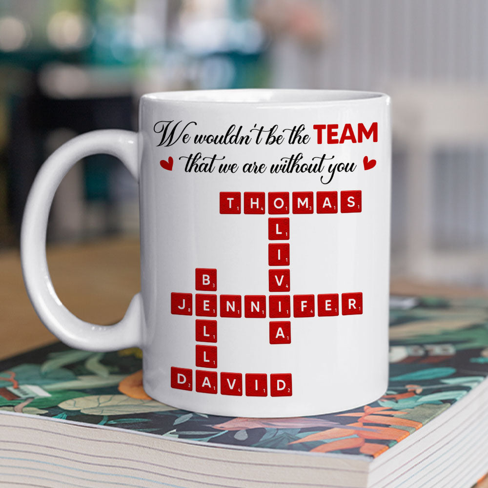 Custom Coworker, Christmas & Birthday Team Appreciation Gift • Best Team Ever 2025 Christmas - Personalized Coffee Mug