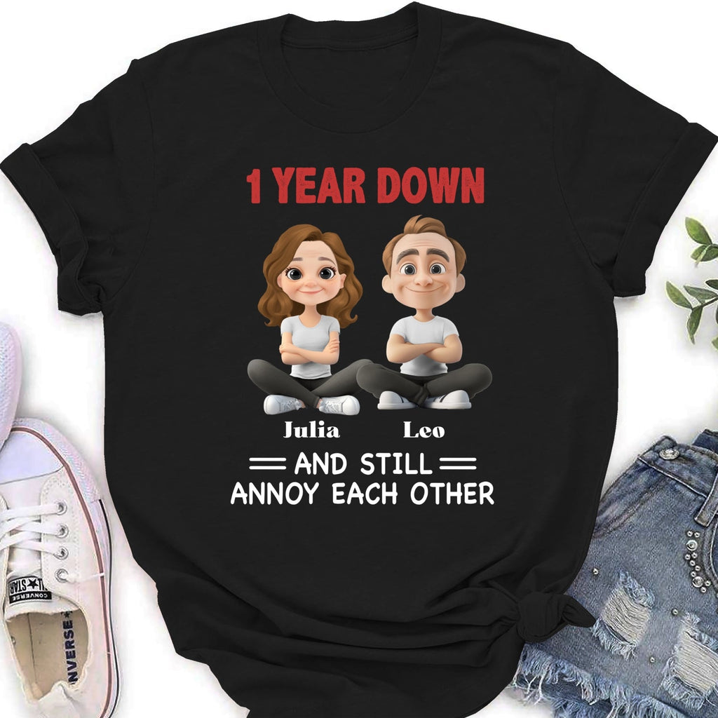 Custom Christmas Anniversary Keepsake Gifts For Husband • Annoy Each Other - Personalized Shirt