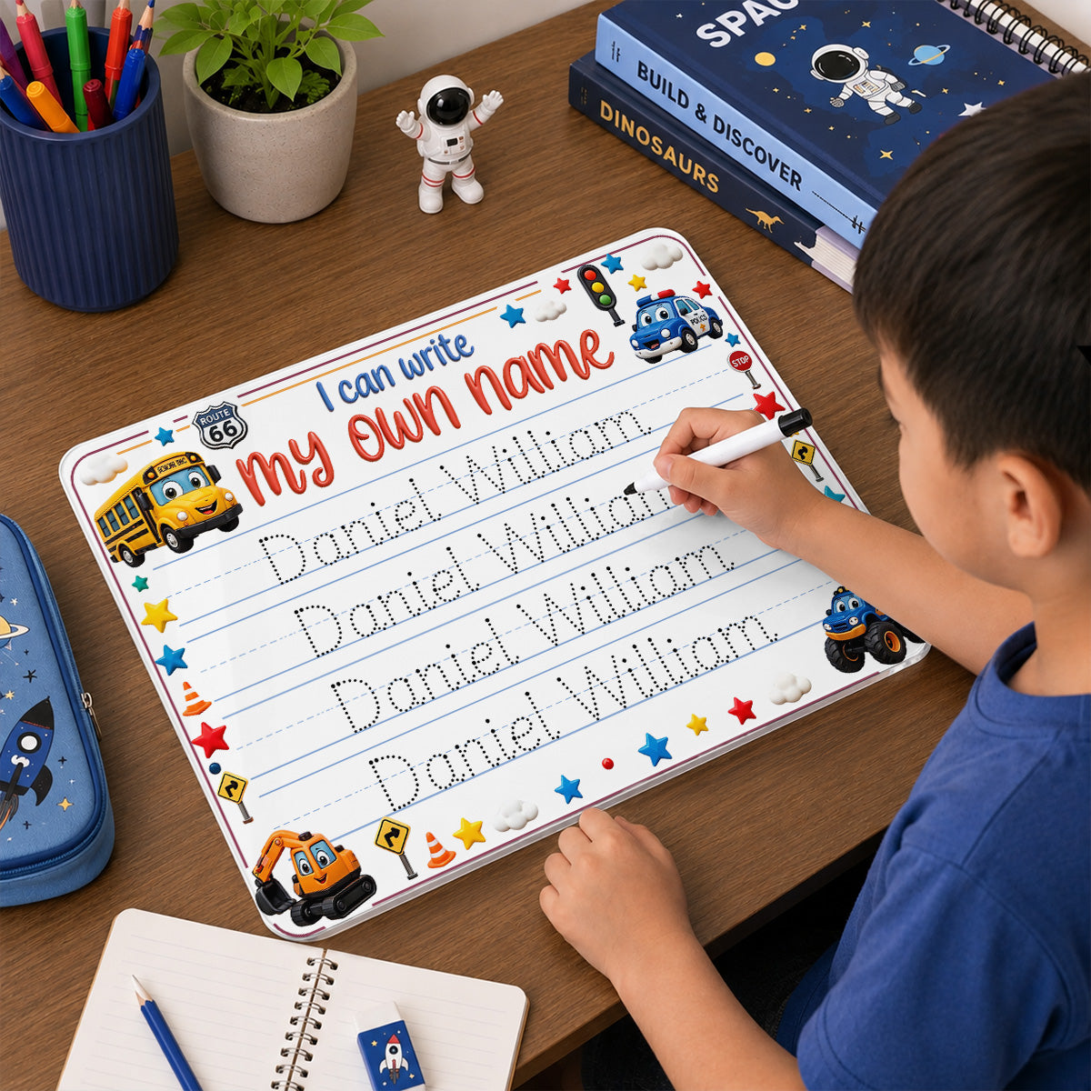 Write Name - Personalized Acrylic Tracing Board