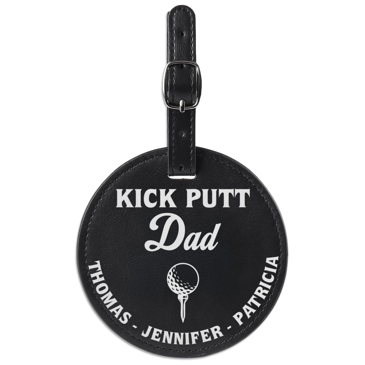Kick Putt Daddy - Personalized Golf Tee Bag