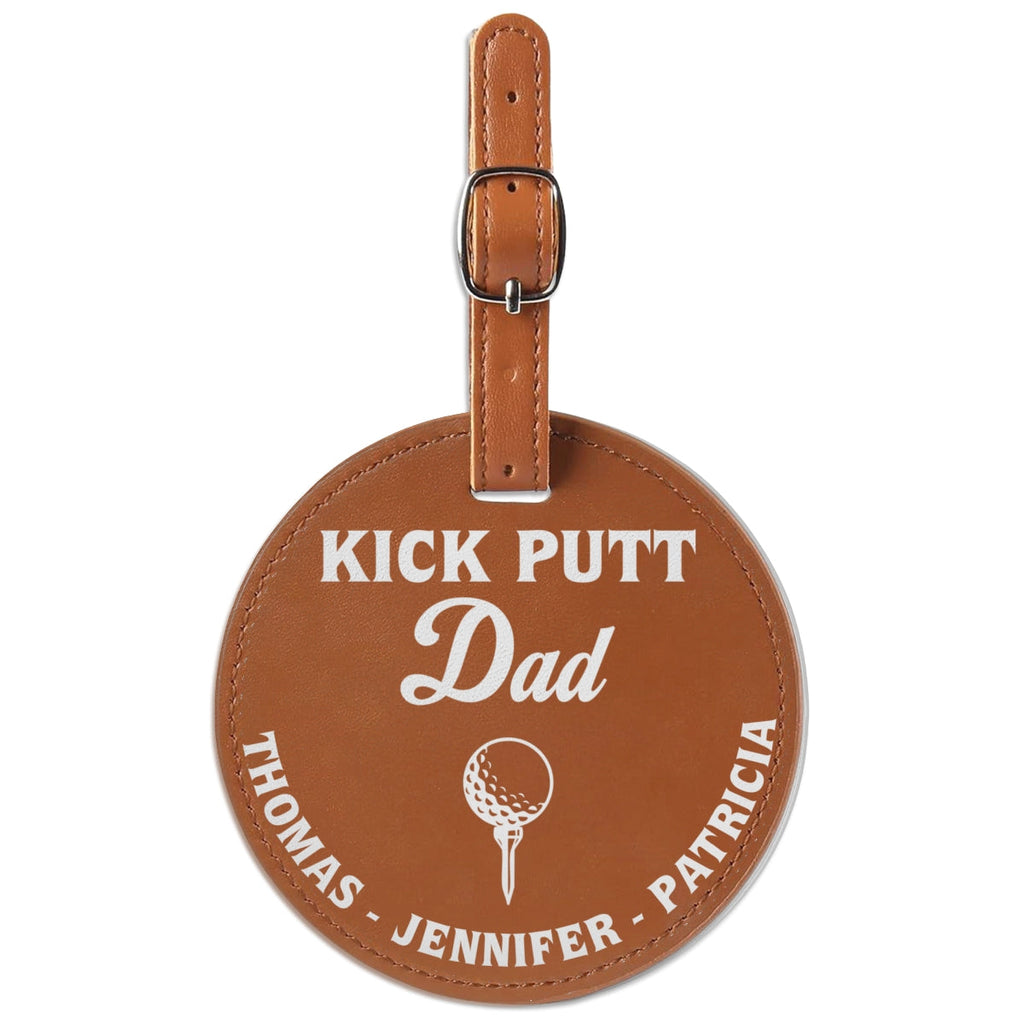 Kick Putt Daddy - Personalized Golf Tee Bag