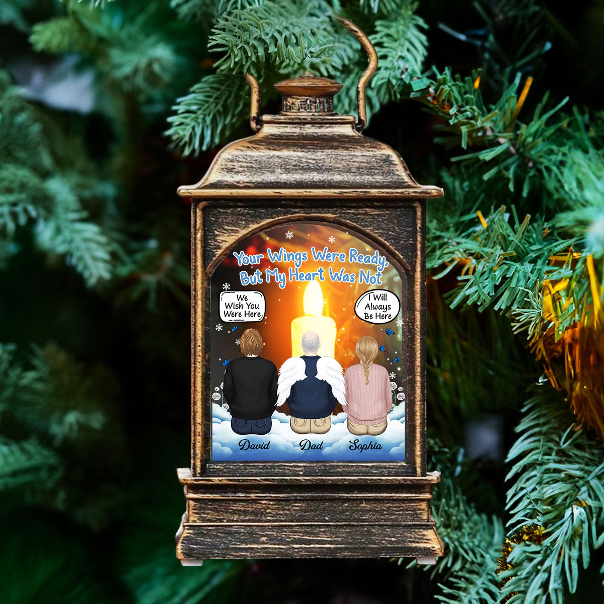 You Would Have Lived Forever - Personalized Christmas Wind Lamp