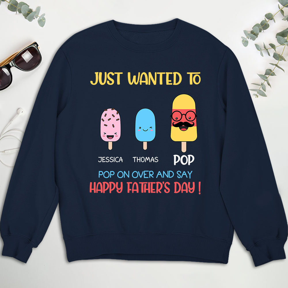 Custom Father's Day, Special Gift for Dad & Grandpa • You Are The Coolest Pop - Personalized Shirt