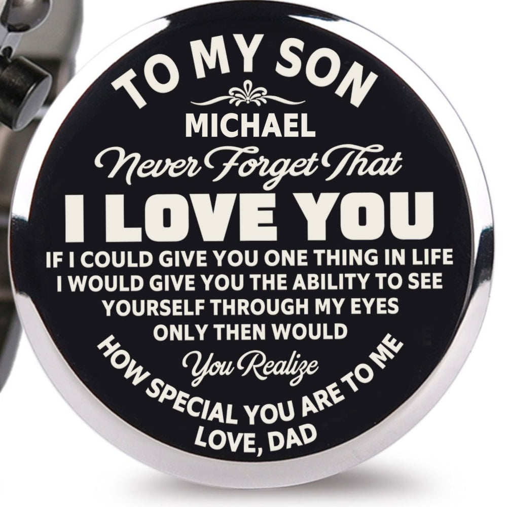 How Special You Are To Me - Personalized Engraved Wooden Watches GQ026