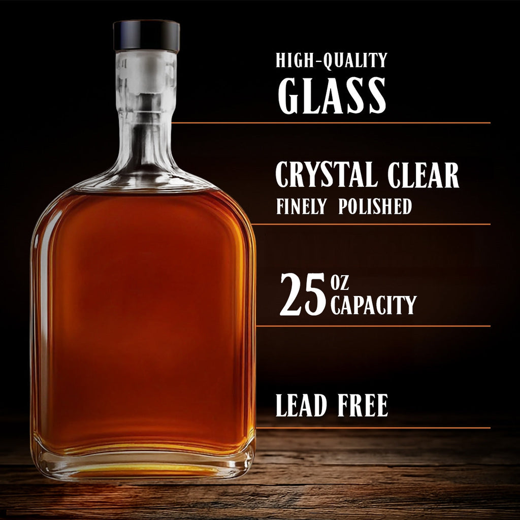 Congrats My Husband - Personalized Spirits Decanter