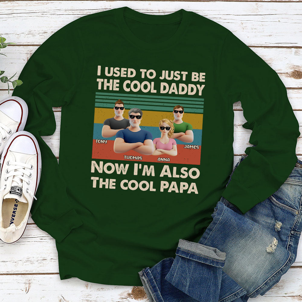 Custom Father's Day, Special Gift for Dad & Grandpa • From Dad To Grandpa With Love - Personalized Shirt