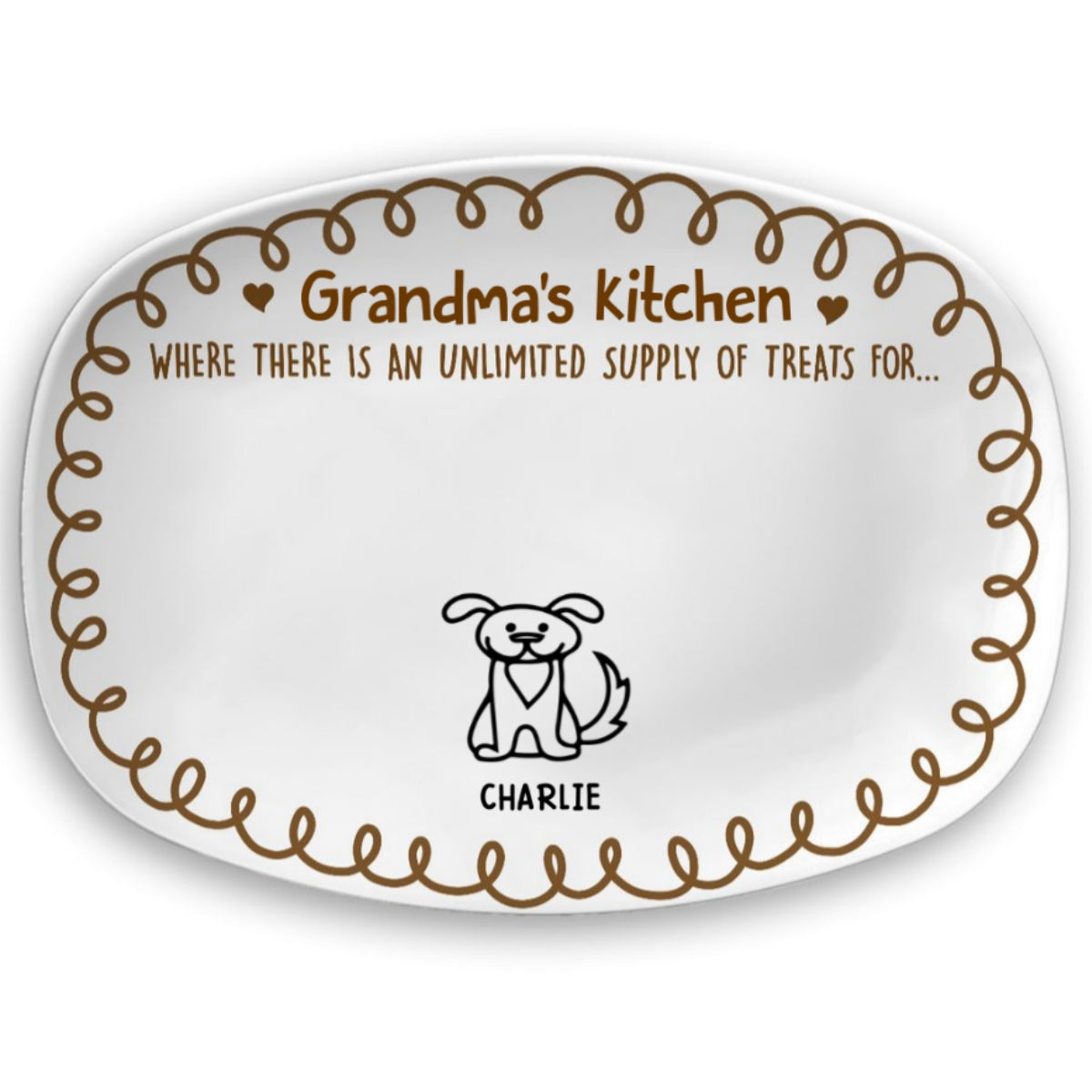 Grandma Kitchen - Personalized Platter