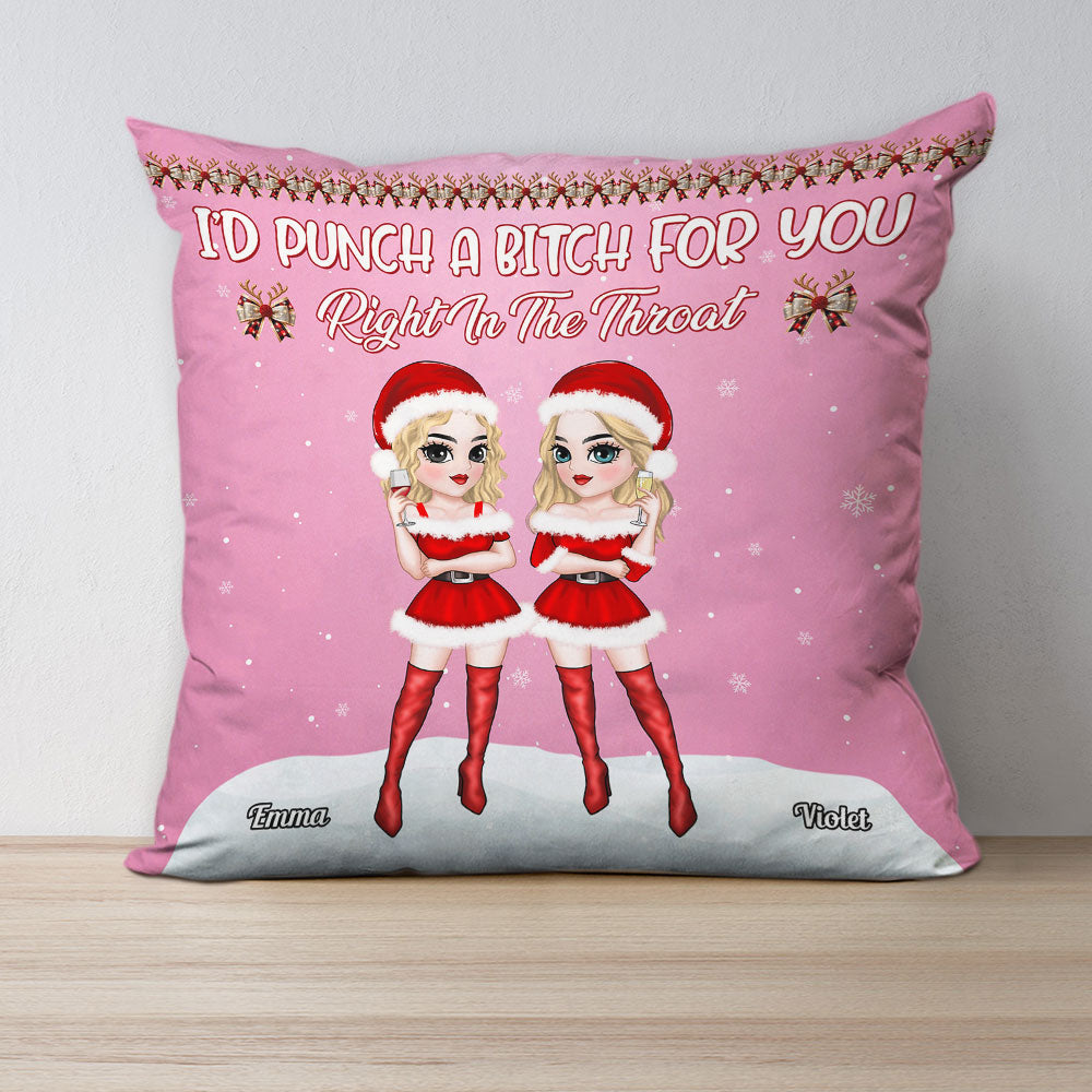 Right In The Throat - Personalized Pillow