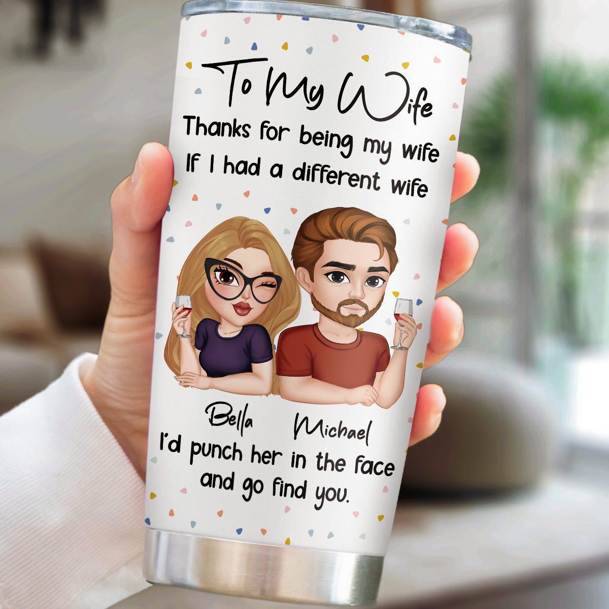 Another Wife - Personalized Tumbler