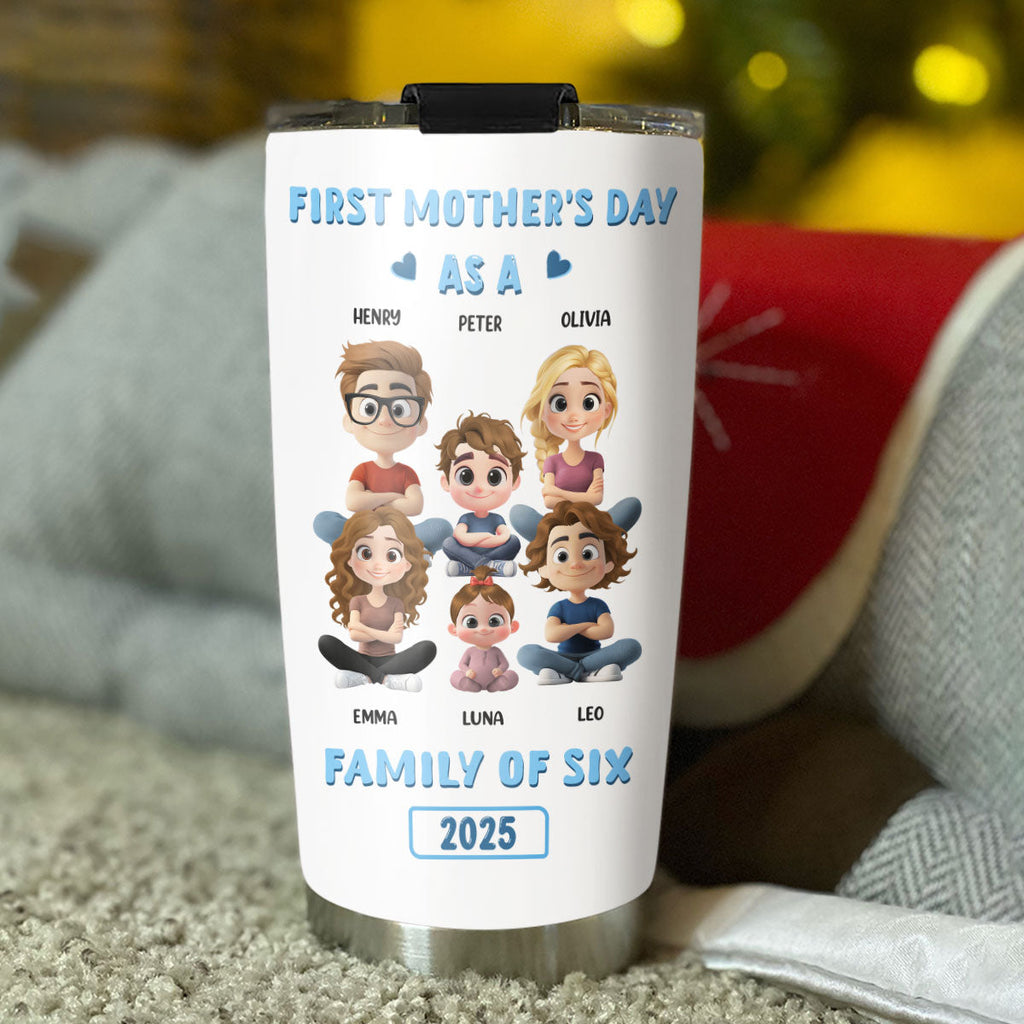Custom First Mother's Day Birthday Gifts For Wife • First Mother Day - Personalized Tumbler