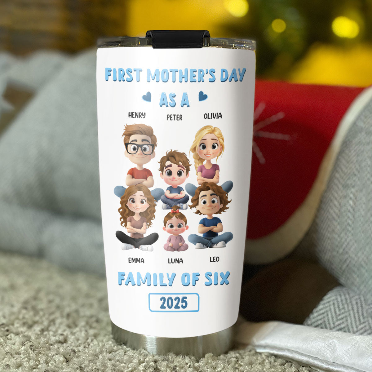 Custom First Mother's Day Birthday Gifts For Wife • First Mother Day - Personalized Tumbler