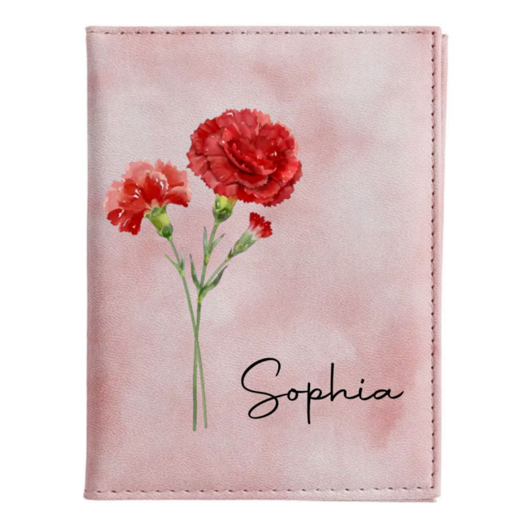 May You Blossom Like A Flower - Personalized Passport Cover
