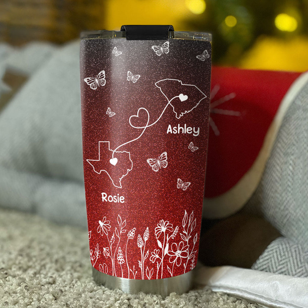 Custom Christmas Birthday Gifts For Best Friend • Long Distance Friend - Personalized Tumbler