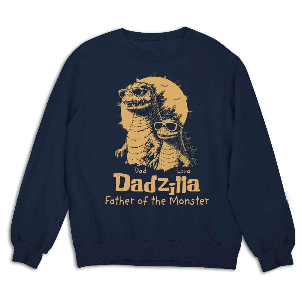 Custom Father's Day, Special Gift for Dad & Grandpa • Father Of The Monsters - Personalized Shirt
