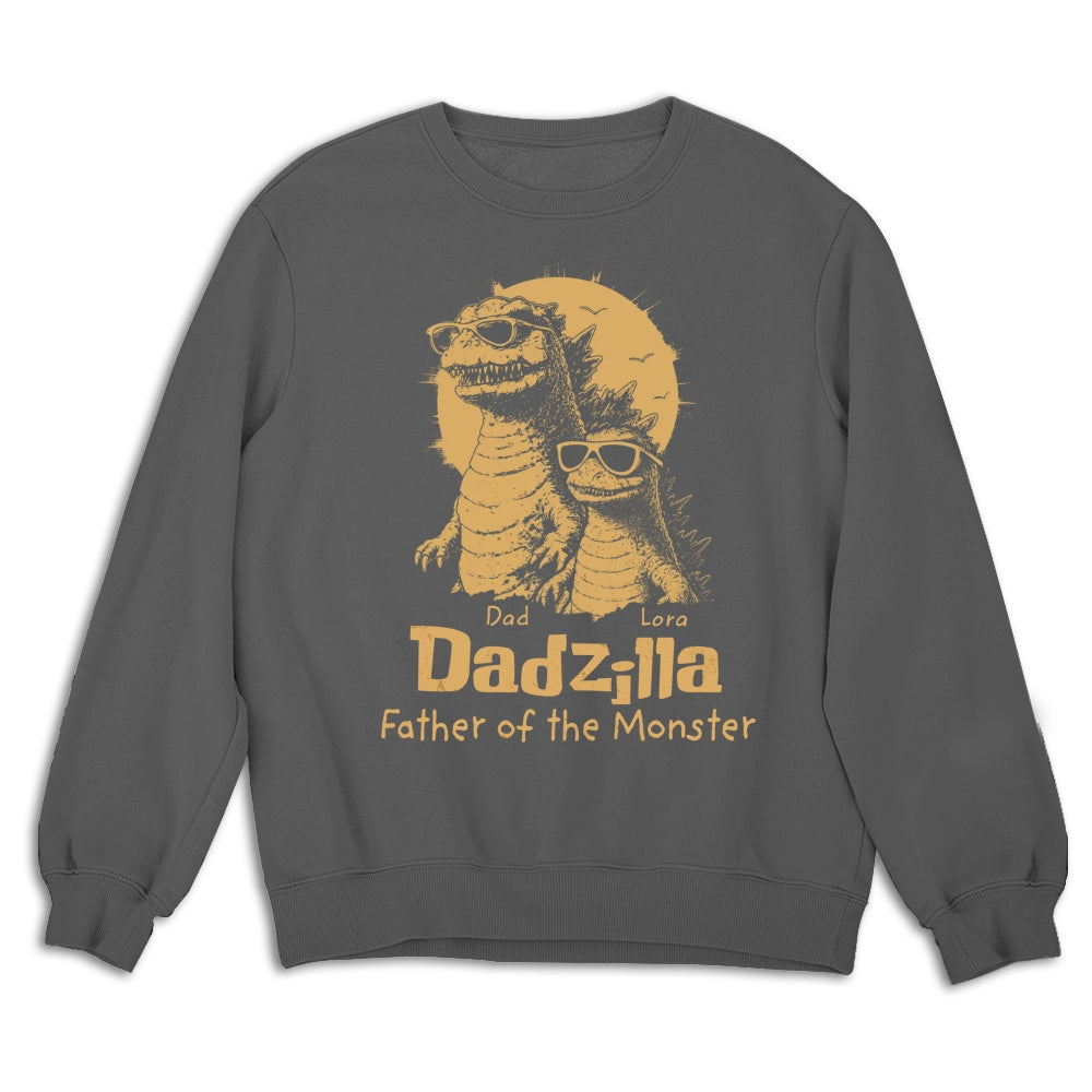 Custom Father's Day, Special Gift for Dad & Grandpa • Father Of The Monsters - Personalized Shirt
