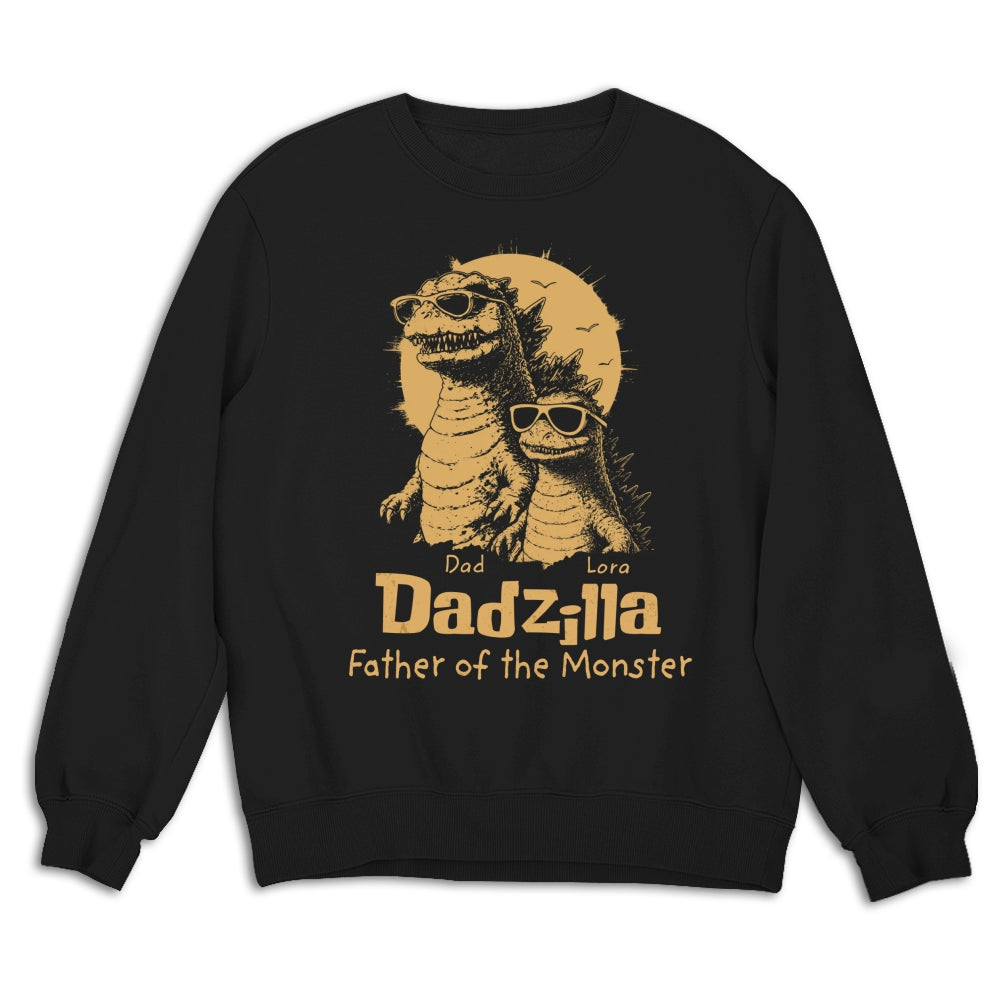 Custom Father's Day, Special Gift for Dad & Grandpa • Father Of The Monsters - Personalized Shirt