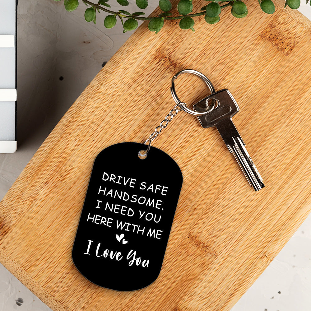 I Need You Here - Personalized Acrylic Keychain
