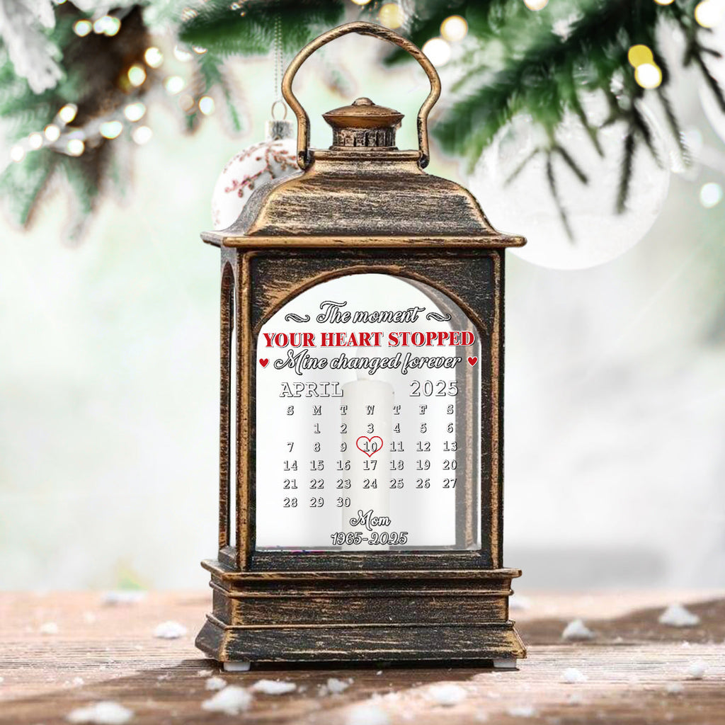 The Moment - Personalized Christmas Wind Lamp