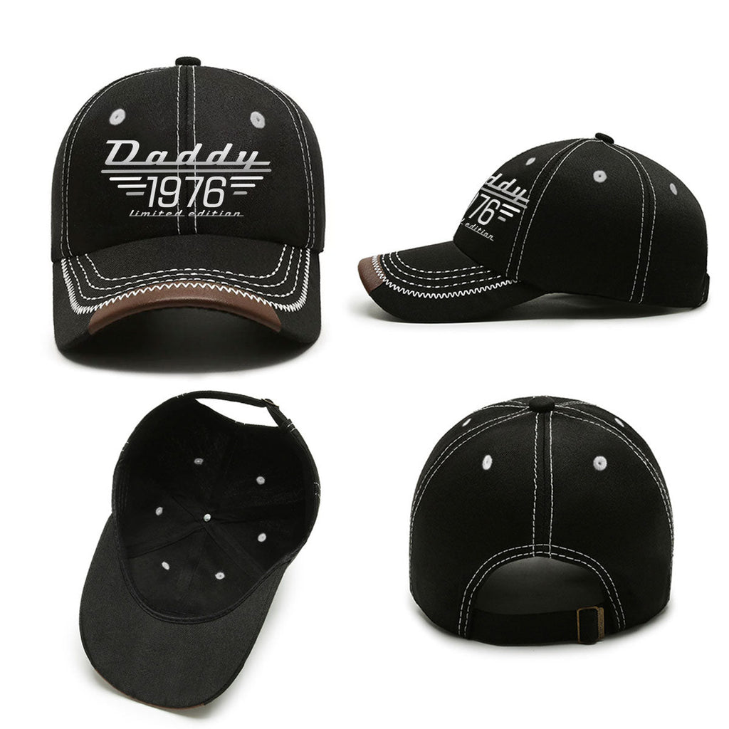 Limited Edition Daddy - Personalized Vintage Soft Baseball Cap