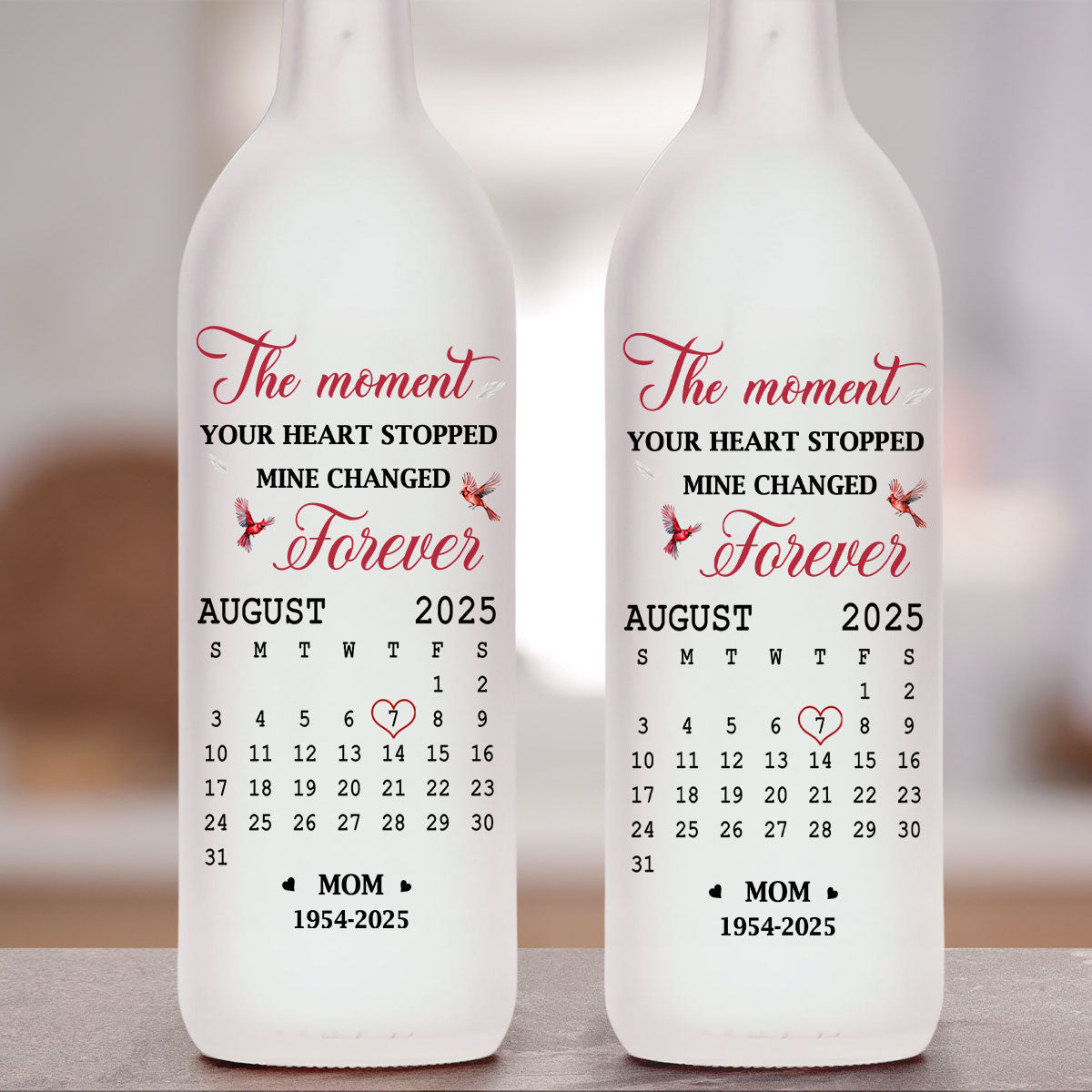 The Moment - Personalized Bottle Lamp