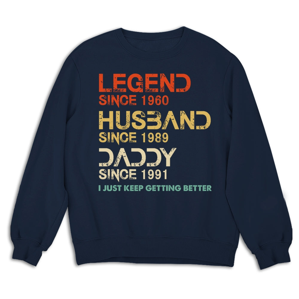 Custom Father's Day, Special Gift for Dad & Grandpa • Getting Better - Personalized Shirt