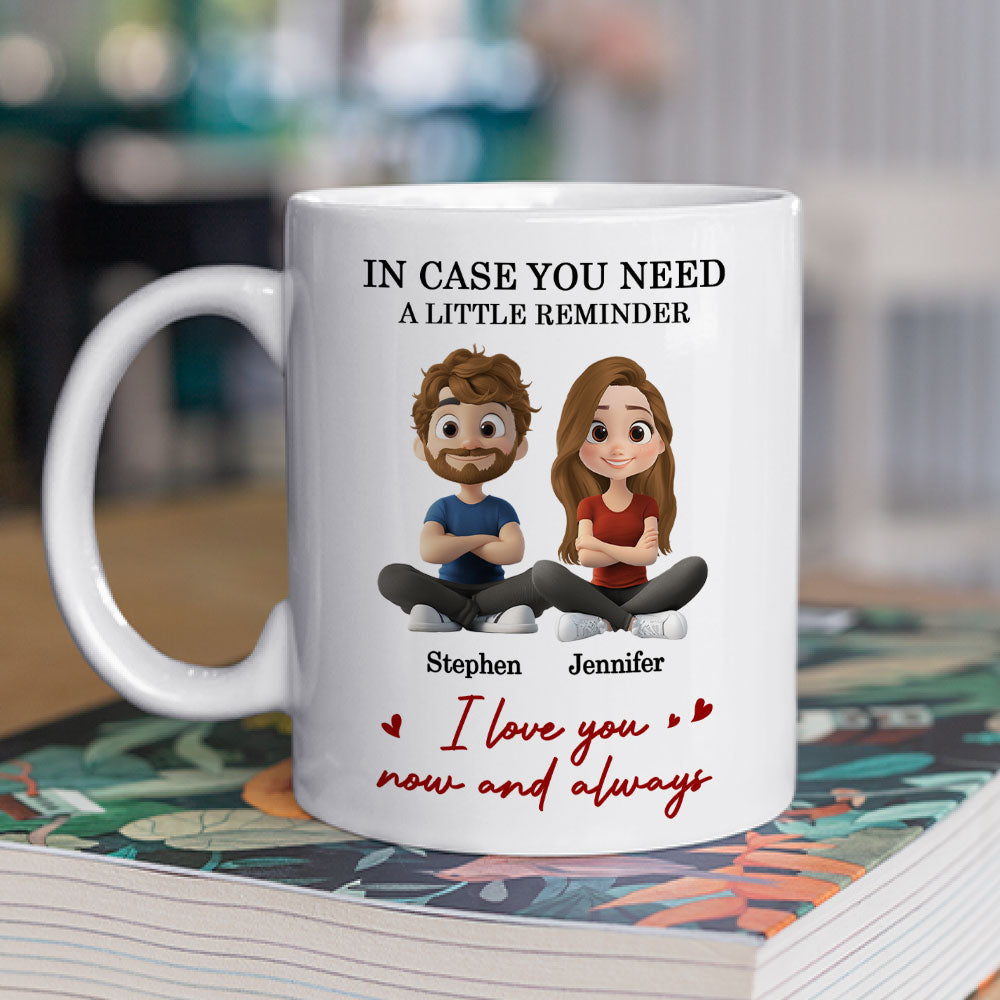 Custom Anniversary Keepsake Gifts For Couple • A Little Reminder - Personalized Coffee Mug