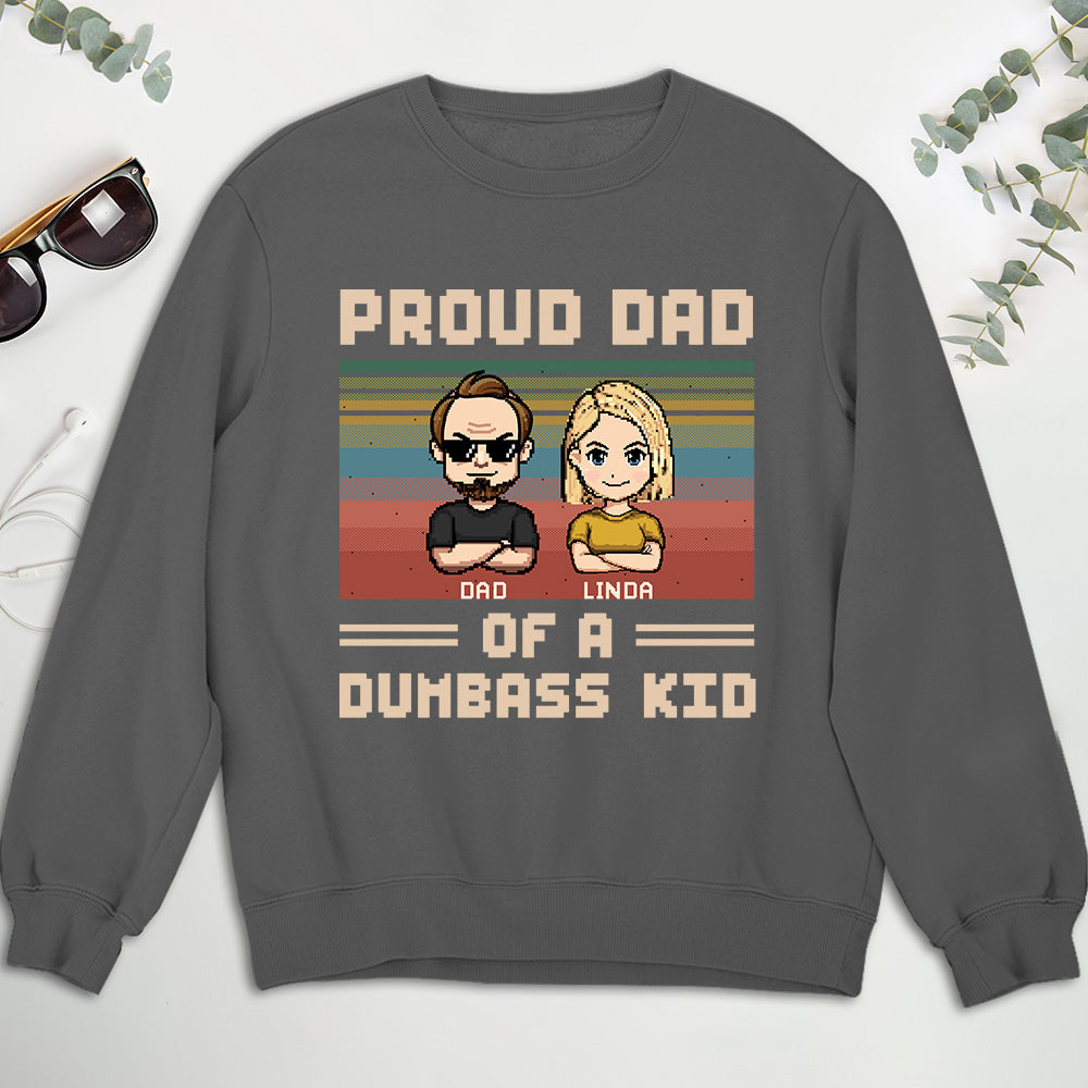 Custom Father's Day, Special Gift for Dad & Grandpa • Proud Dad Of A Few Kids - Personalized Shirt