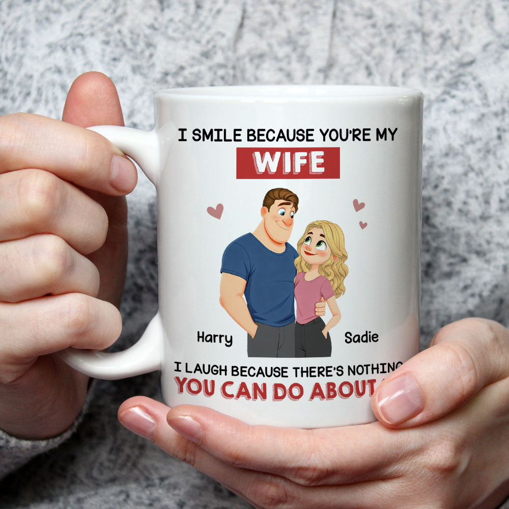 Custom Anniversary Keepsake Gifts For Couple • My Husband - Personalized Coffee Mug