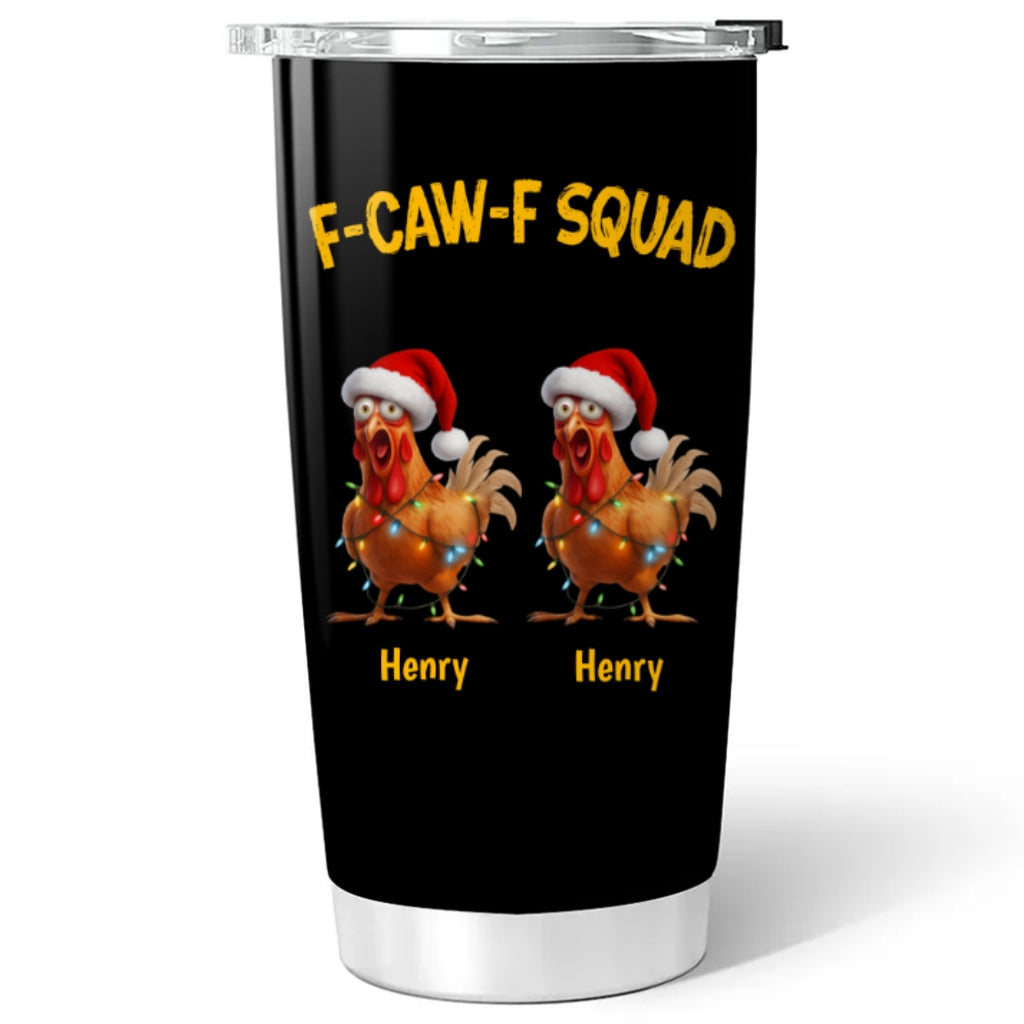 Custom Christmas Birthday Gifts For Best Friend • FCAWF Squad - Personalized Tumbler