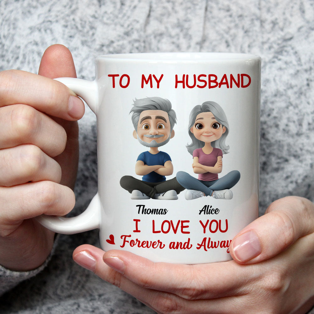 Custom Anniversary Keepsake Gifts For Couple • In Love With You - Personalized Coffee Mug