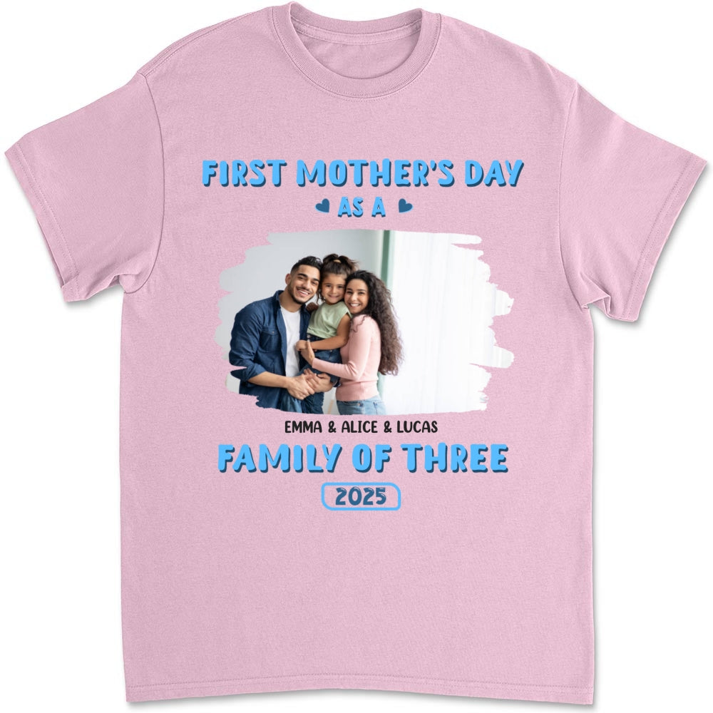 Custom Photo Christmas Anniversary Keepsake Gifts For Wife • First Mother Day Photo - Personalized Shirt