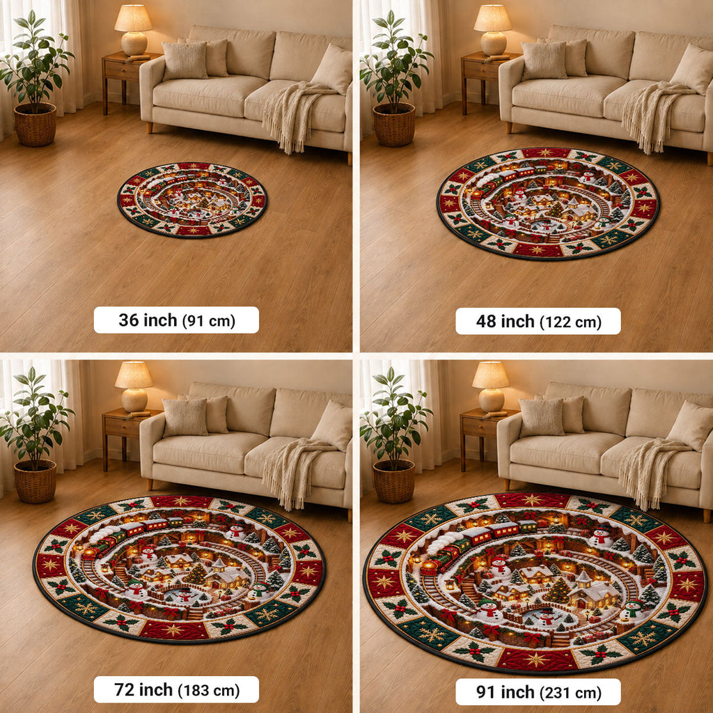 Holiday Party Lovers - Personalized Quilted Mat