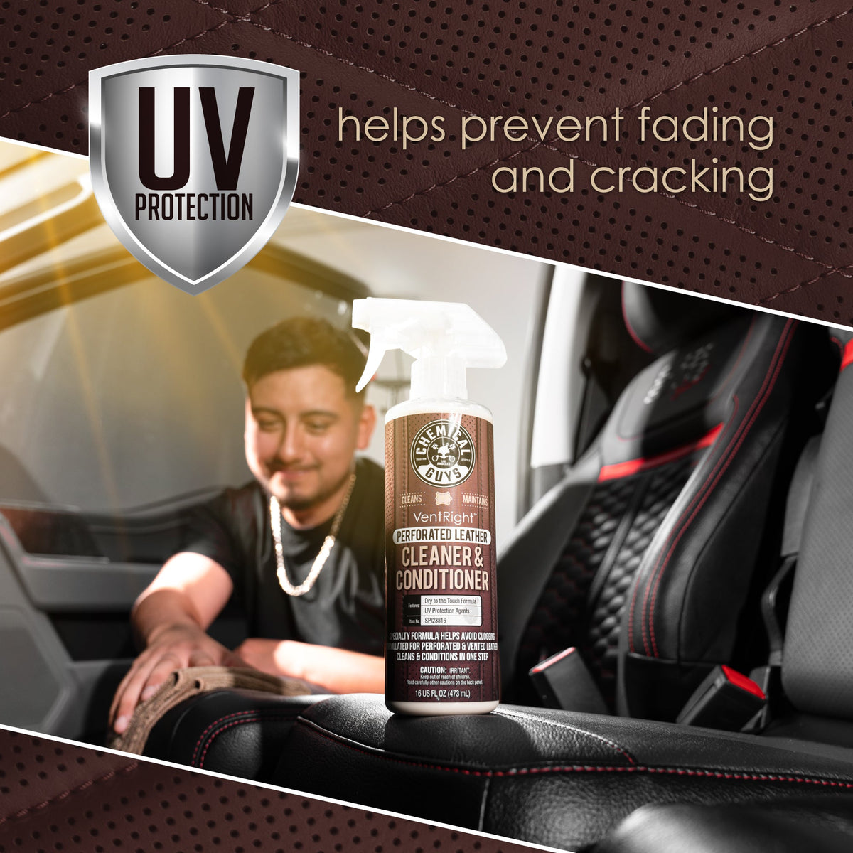 VentRight Perforated Leather Cleaner - image 5