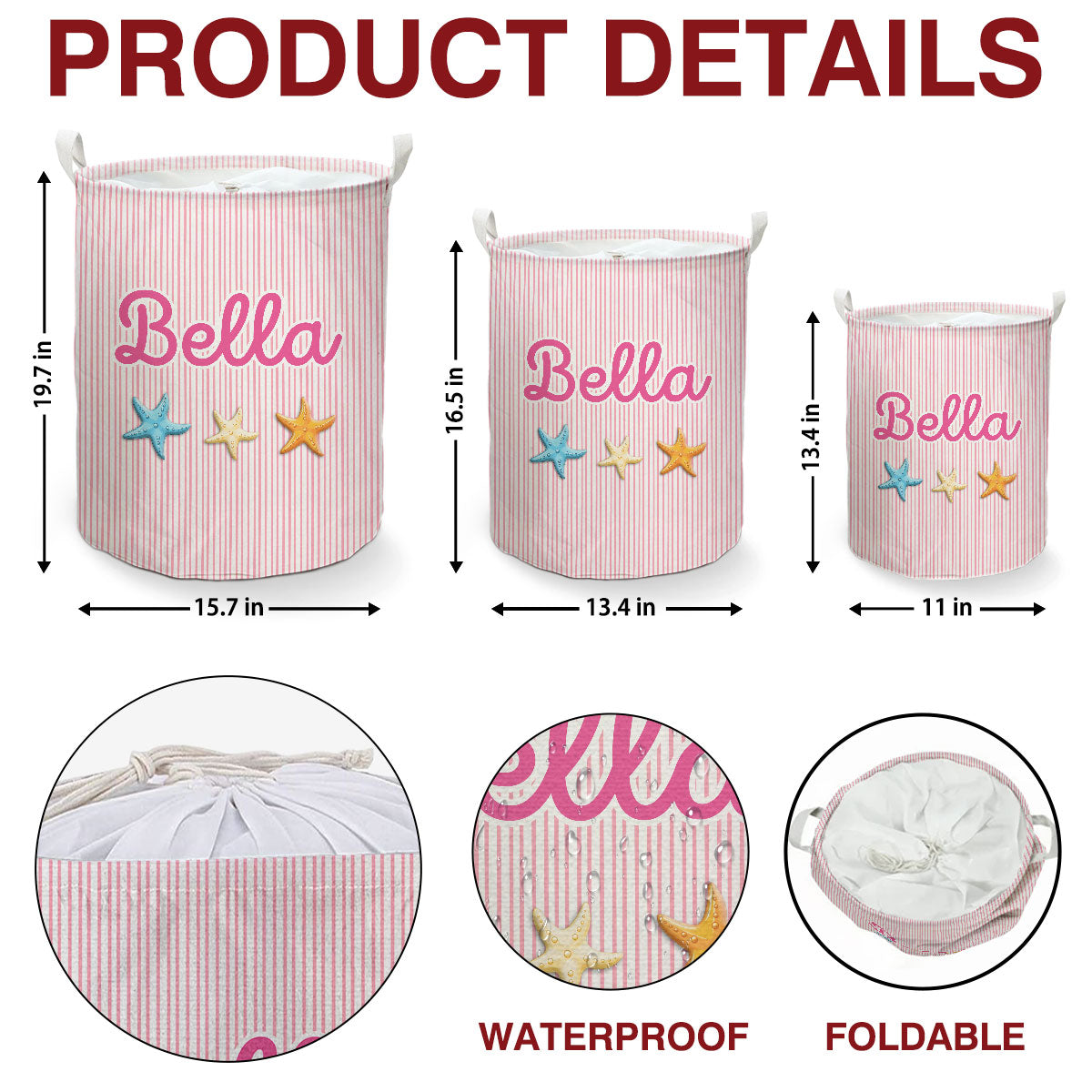 Summer Storage - Personalized Basket