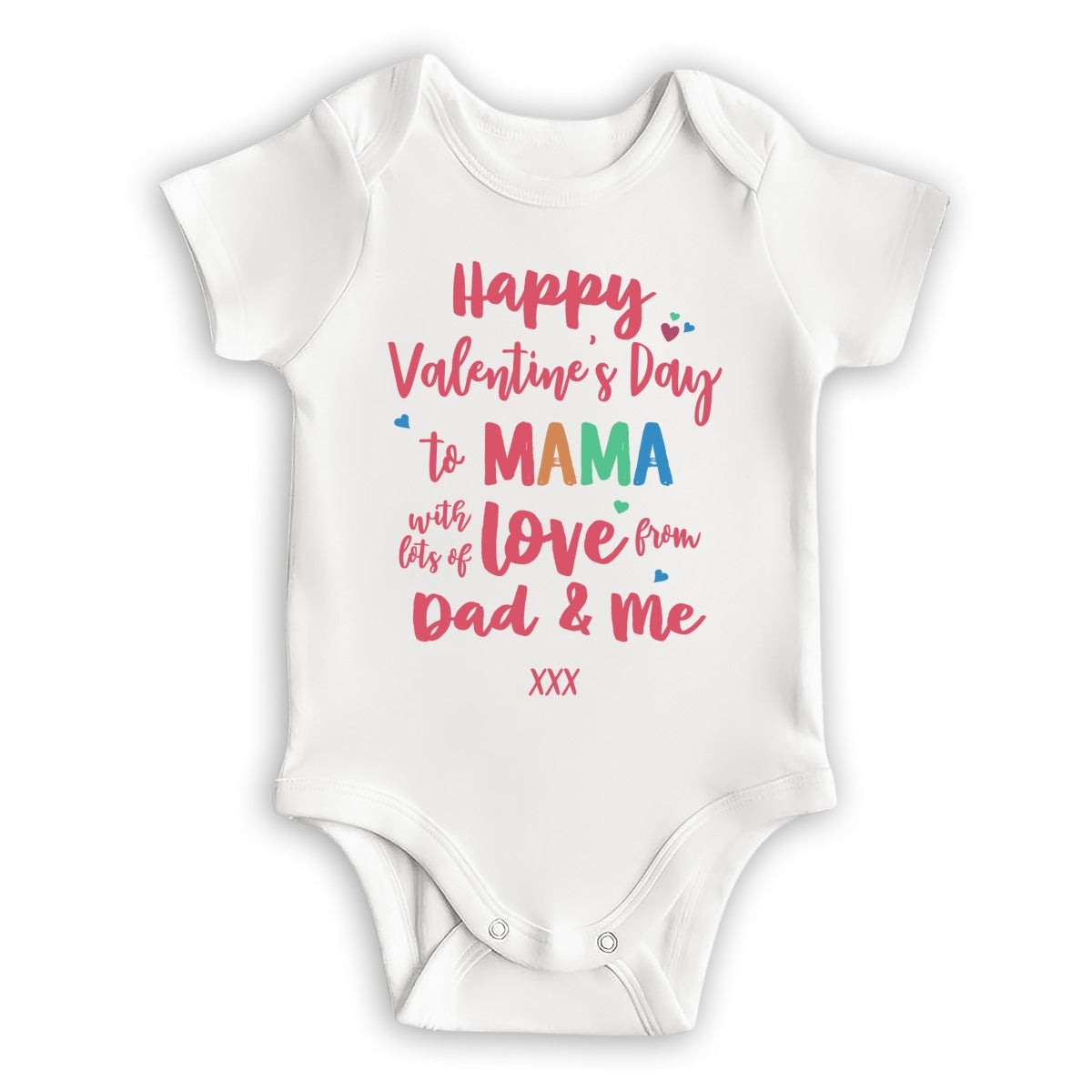 Happy Valentine's Day To The Mommy - Personalized Baby Onesie