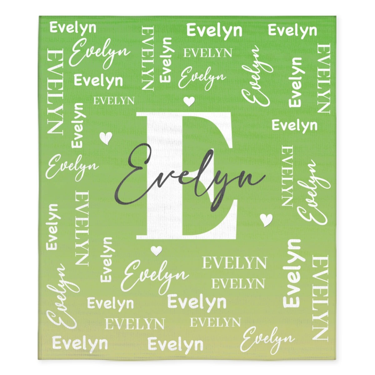 Sweet Little Names - Personalized Fleece Blanket
