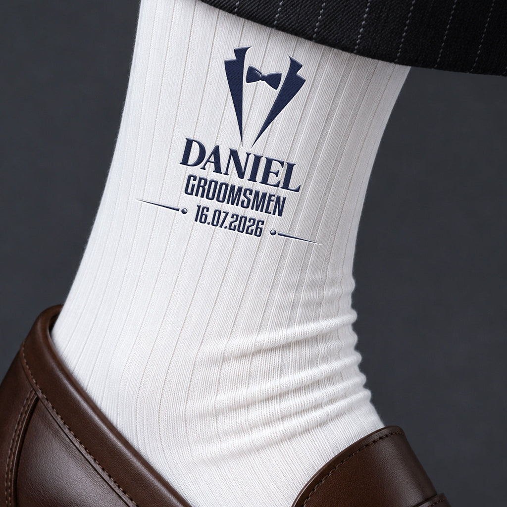 Best Groom Ever - Personalized Men Socks
