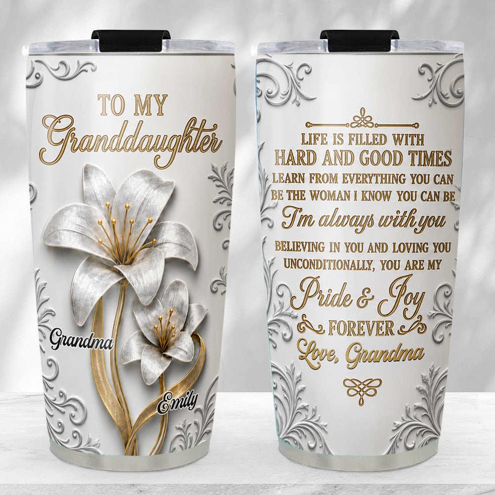 Custom Christmas Birthday Gifts For Children • Learn From Everything You Can - Personalized 3D Effect Tumbler