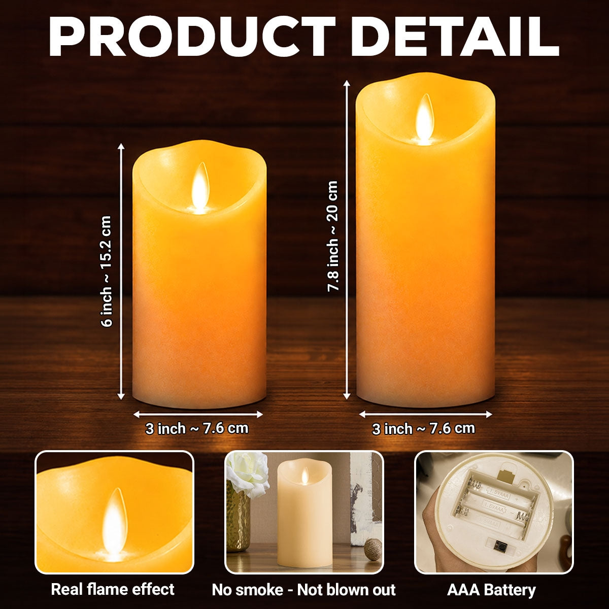 Bestie Fire Warning - Personalized LED Candle