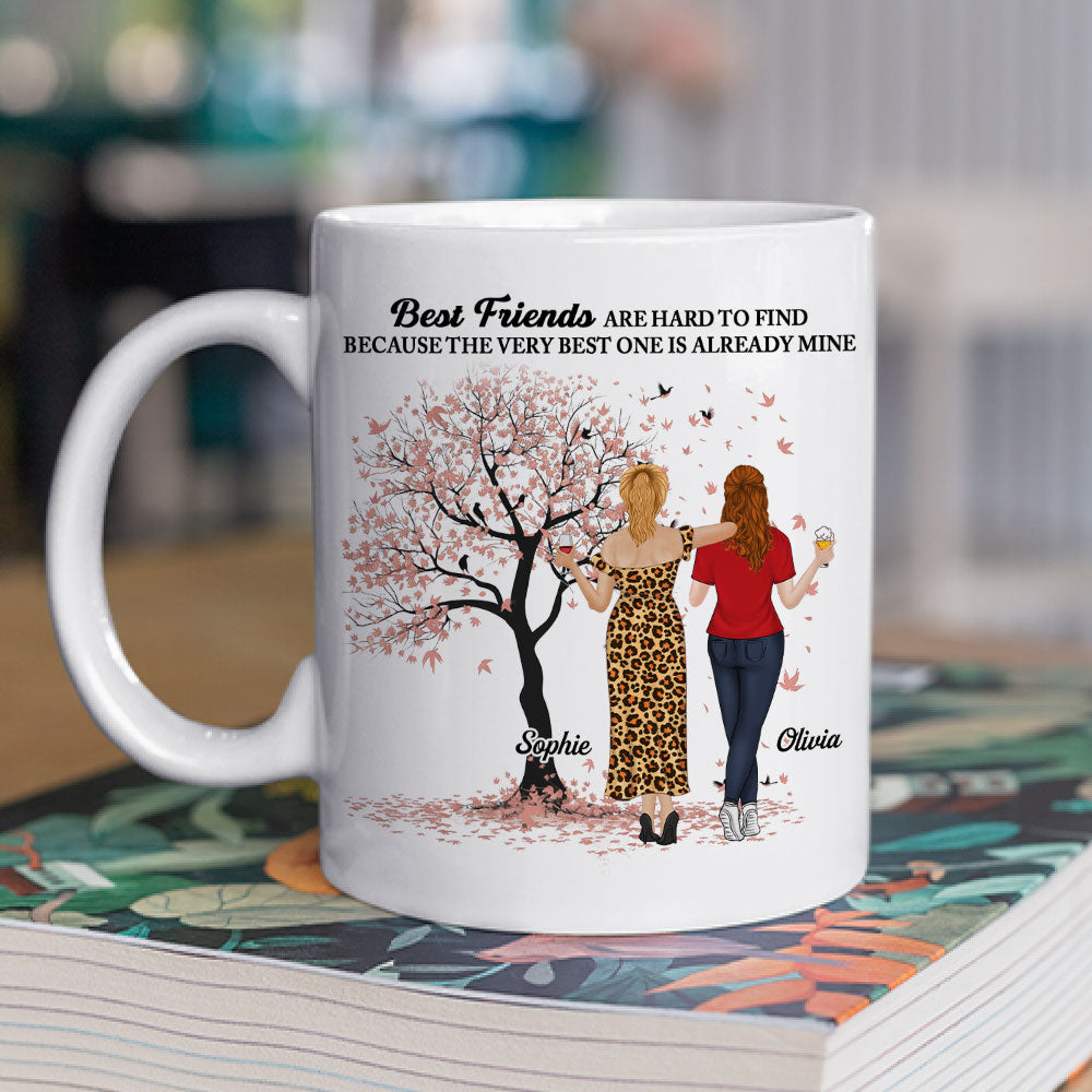 Custom Best Friend, Christmas & Birthday Friendship Keepsake Gift • My One And Only Bestie - Personalized Coffee Mug