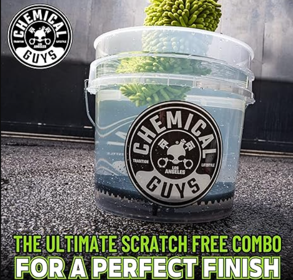 Heavy Duty Ultra Clear Detailing Bucket, 4.25 Gal - image 2