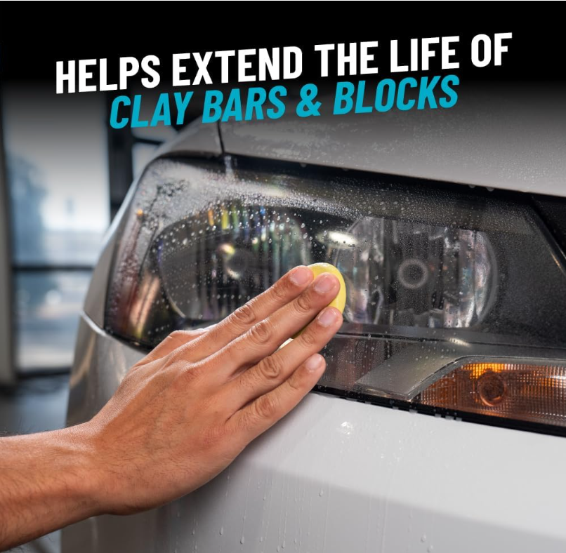 Medium Duty Clay Bar & Luber Synthetic Lubricant Kit Bundle - image 3
