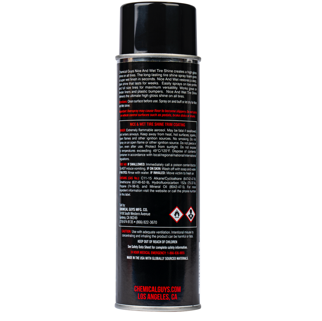 Nice and Wet Tire Shine Trim Coating Spray - image 12