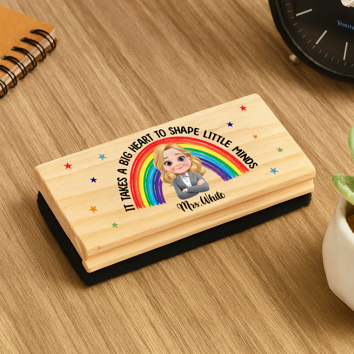 It Takes A Big Heart - Personalized Whiteboard Eraser