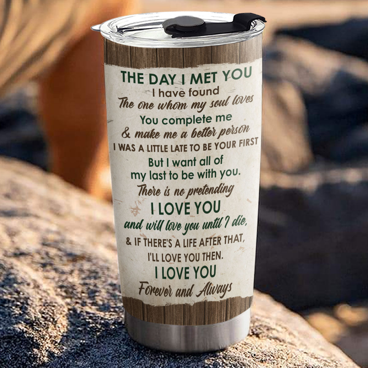 Custom Christmas Anniversary Gifts For Husband • My Partner - Personalized Tumbler
