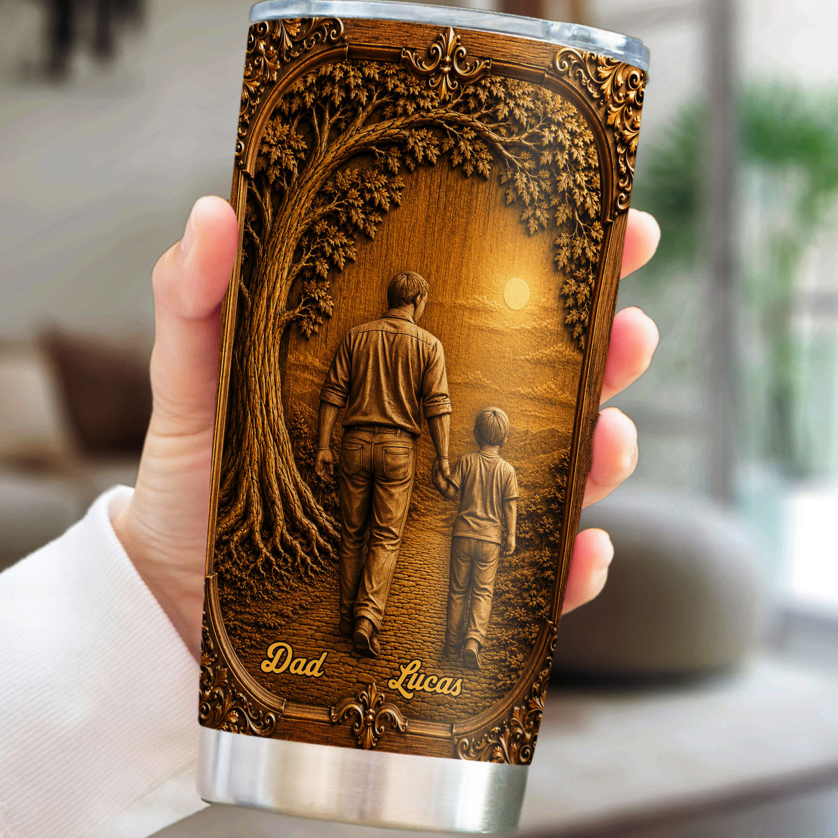Custom Christmas Birthday Gifts For Children • So Proud Of You - Personalized 3D Effect Tumbler