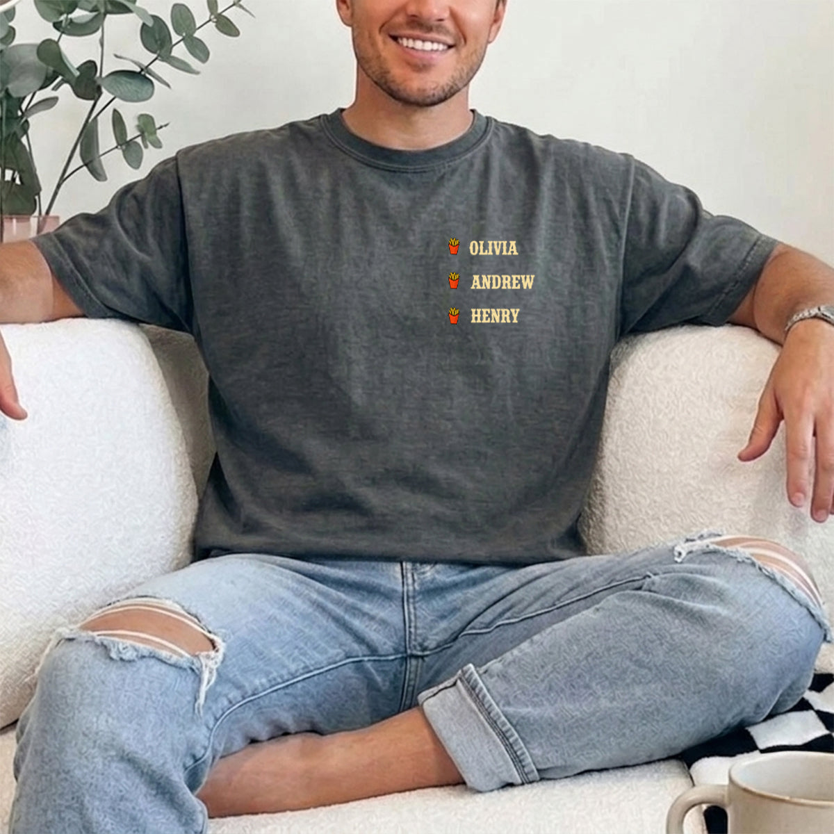 Custom Father's Day, Special Gift for Dad & Grandpa • Sampling Required - Personalized Shirt