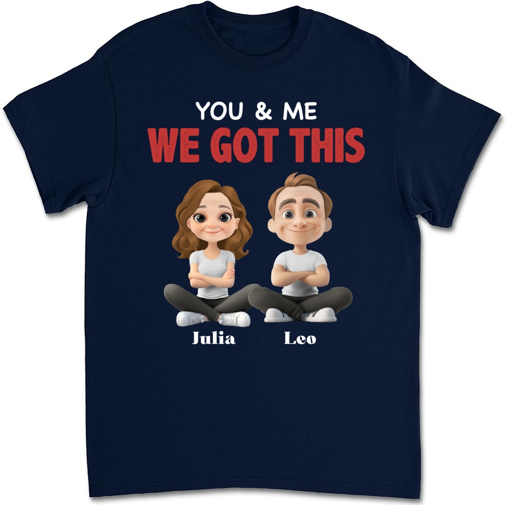 Custom Christmas Anniversary Keepsake Gifts For Husband • You And Me - Personalized Shirt