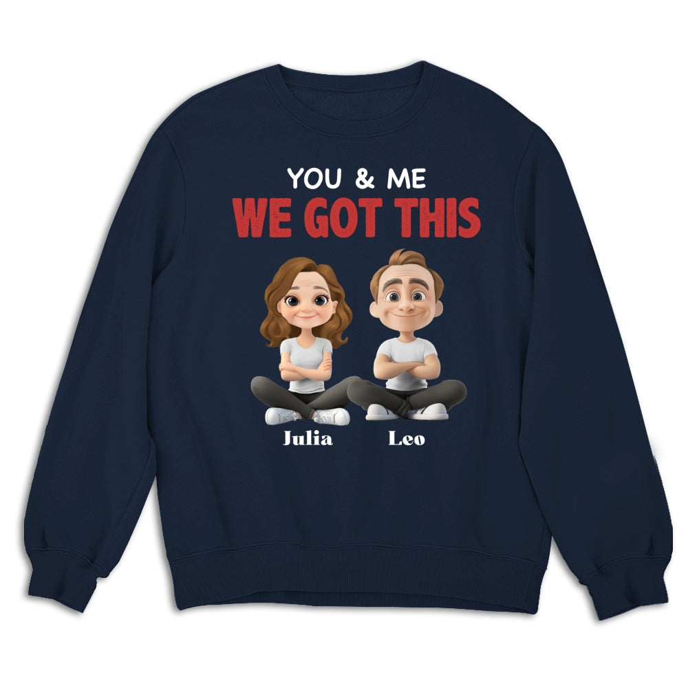 Custom Christmas Anniversary Keepsake Gifts For Husband • You And Me - Personalized Shirt