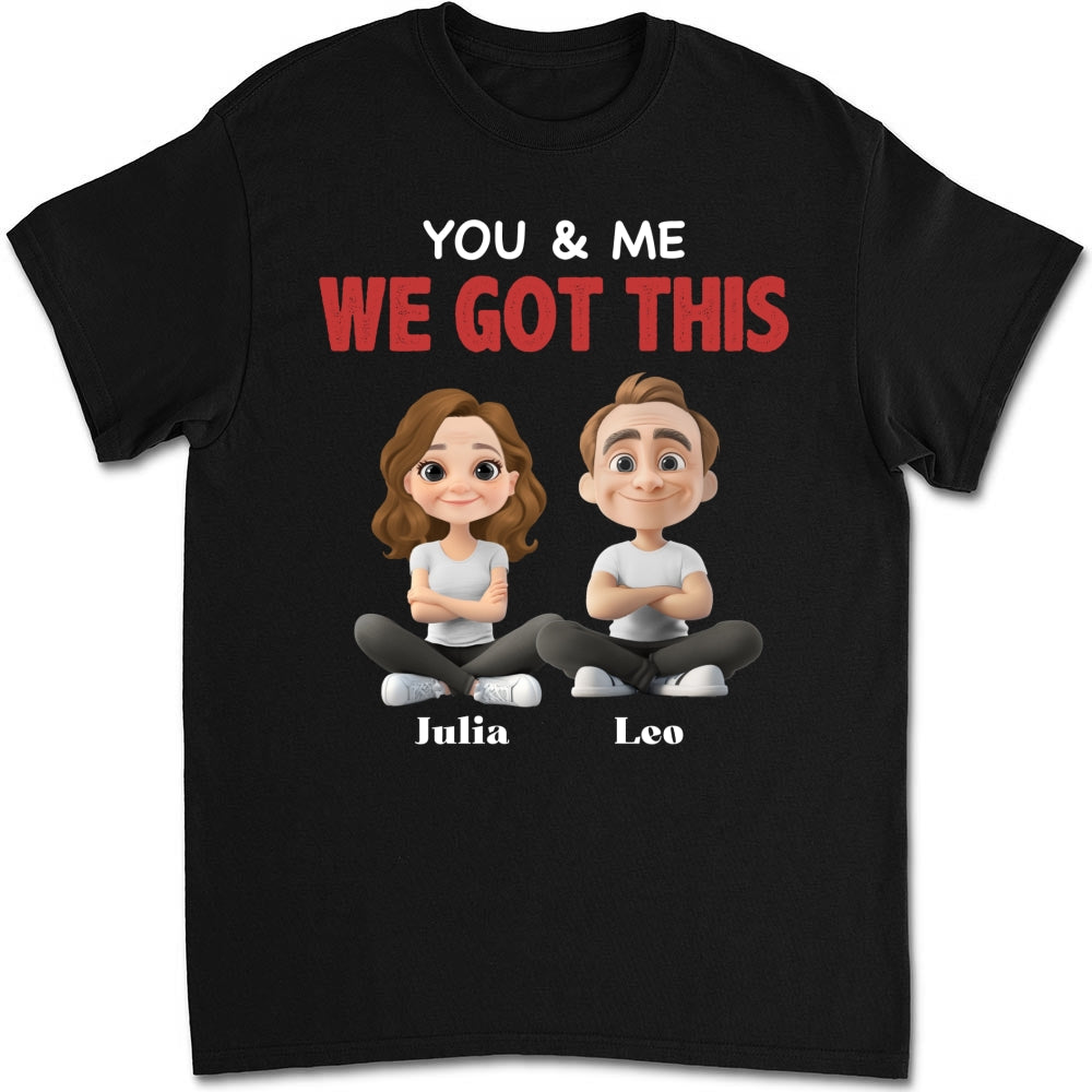 Custom Christmas Anniversary Keepsake Gifts For Husband • You And Me - Personalized Shirt